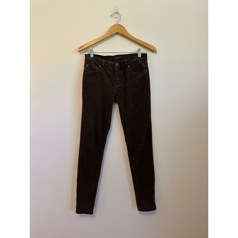 Banana Republic Skinny Corduroy Pants in Brown | Size 26